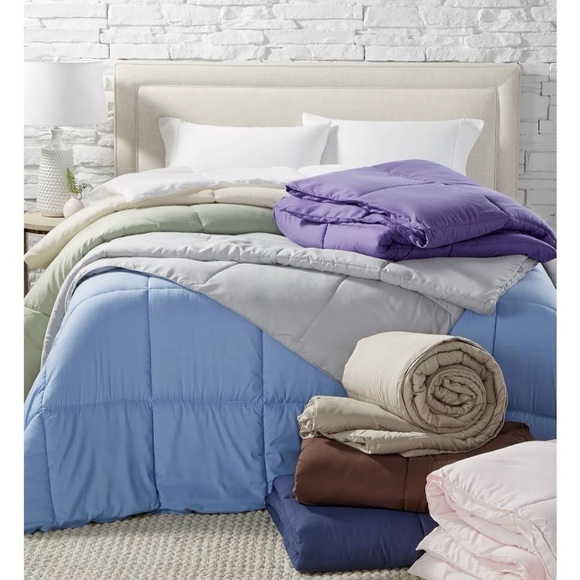 Blue ridge home fashions microfiber down alternative all season comforter - Picture 3 of 4